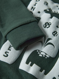 NAME IT Sweatshirt Voder Garden Topiary 
